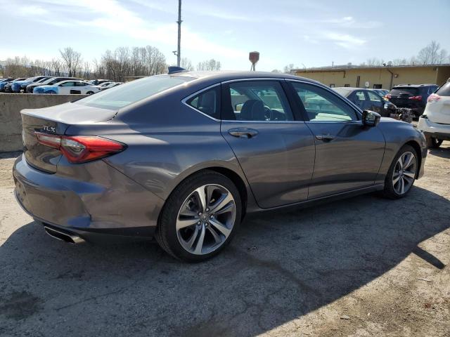 19UUB5F66MA001711 - 2021 ACURA TLX ADVANCE GRAY photo 3