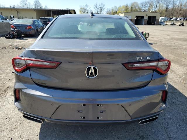 19UUB5F66MA001711 - 2021 ACURA TLX ADVANCE GRAY photo 6