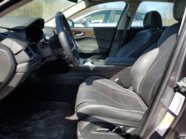 19UUB5F66MA001711 - 2021 ACURA TLX ADVANCE GRAY photo 7