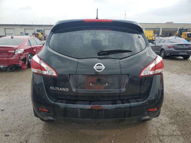 JN8AZ1MU4CW104607 - 2012 NISSAN MURANO S BLACK photo 6