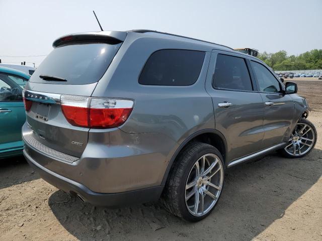 1C4SDJDT4DC565041 - 2013 DODGE DURANGO CREW GRAY photo 3