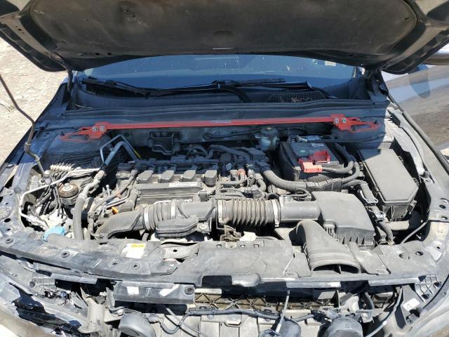 1HGCV1F12JA064574 - 2018 HONDA ACCORD LX გრაფიტი ფოტო 11