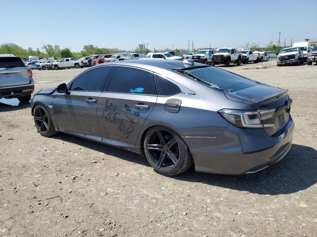 1HGCV1F12JA064574 - 2018 HONDA ACCORD LX გრაფიტი ფოტო 2