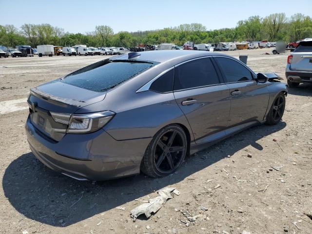 1HGCV1F12JA064574 - 2018 HONDA ACCORD LX გრაფიტი ფოტო 3