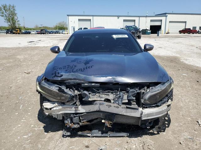 1HGCV1F12JA064574 - 2018 HONDA ACCORD LX გრაფიტი ფოტო 5