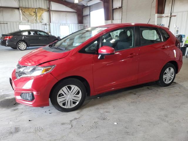 3HGGK5H40KM739206 - 2019 HONDA FIT LX RED photo 1