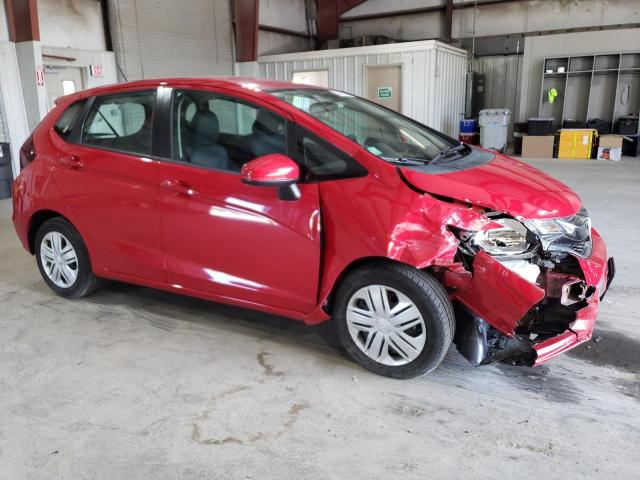 3HGGK5H40KM739206 - 2019 HONDA FIT LX RED photo 4