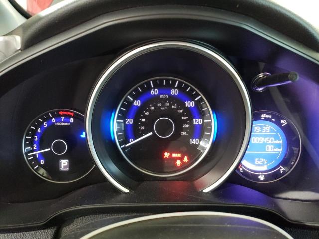 3HGGK5H40KM739206 - 2019 HONDA FIT LX RED photo 9