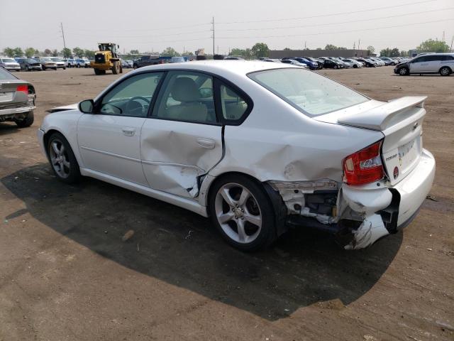 4S3BL616677212151 - 2007 SUBARU LEGACY 2.5I WHITE photo 2