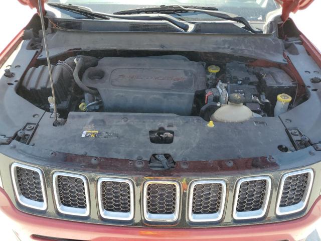 3C4NJCBB3JT186236 - 2018 JEEP COMPASS LATITUDE RED photo 12