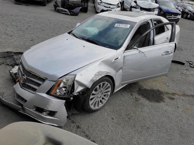 1G6DP5ED0B0115287 - 2011 CADILLAC CTS PREMIUM COLLECTION SILVER photo 1