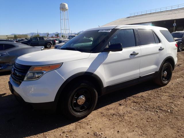 1FM5K8AR9FGB52303 - 2015 FORD EXPLORER POLICE INTERCEPTOR WHITE photo 1