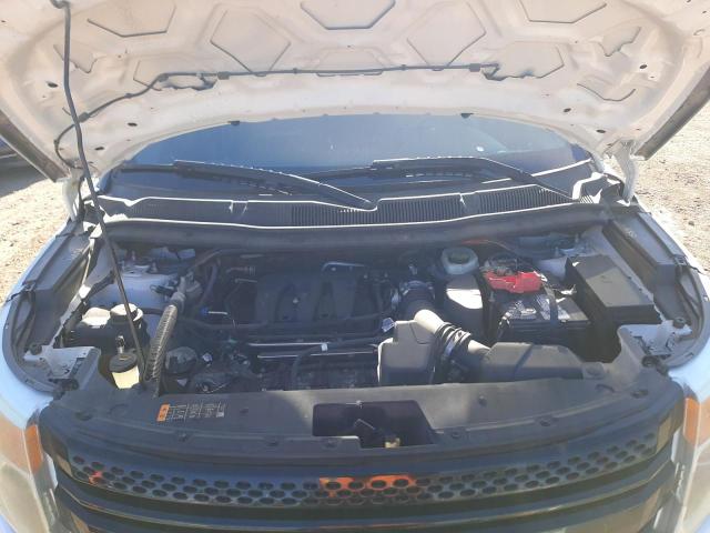 1FM5K8AR9FGB52303 - 2015 FORD EXPLORER POLICE INTERCEPTOR WHITE photo 12