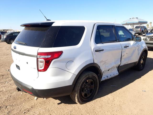 1FM5K8AR9FGB52303 - 2015 FORD EXPLORER POLICE INTERCEPTOR WHITE photo 3