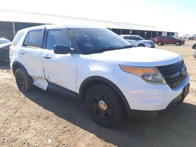 1FM5K8AR9FGB52303 - 2015 FORD EXPLORER POLICE INTERCEPTOR WHITE photo 4