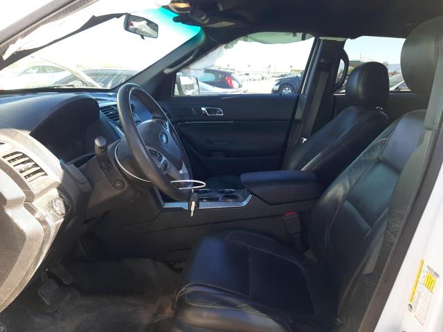 1FM5K8AR9FGB52303 - 2015 FORD EXPLORER POLICE INTERCEPTOR WHITE photo 7