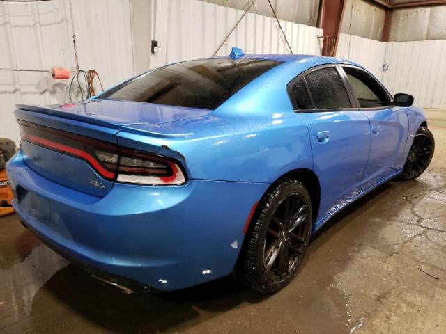 2C3CDXCTXGH222569 - 2016 DODGE CHARGER R/T BLUE photo 3