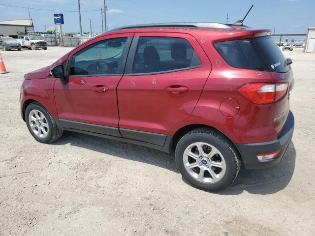 MAJ3S2GE4KC302791 - 2019 FORD ECOSPORT SE ბურგუნდია ფოტო 2