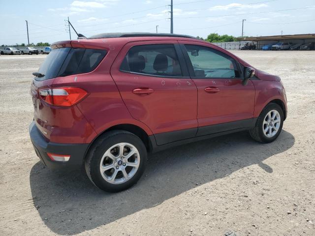 MAJ3S2GE4KC302791 - 2019 FORD ECOSPORT SE ბურგუნდია ფოტო 3