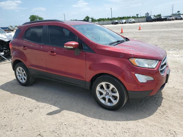 MAJ3S2GE4KC302791 - 2019 FORD ECOSPORT SE ბურგუნდია ფოტო 4