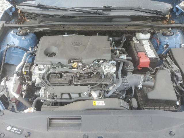 4T1G11AK1PU151946 - 2023 TOYOTA CAMRY SE NIGHT SHADE BLUE photo 11