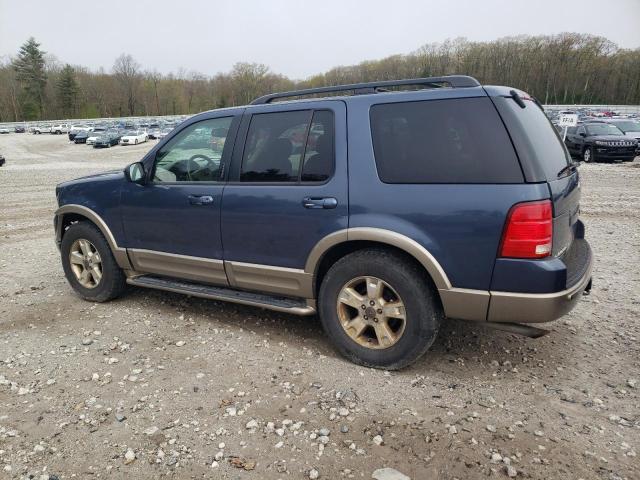 1FMZU84K13UB44963 - 2003 FORD EXPLORER EDDIE BAUER BLUE photo 2