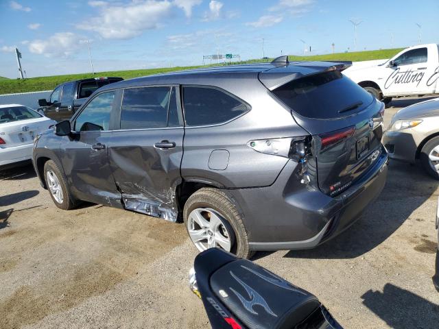 5TDKDRBH2RS541050 - 2024 TOYOTA HIGHLANDER LE GRAY photo 2