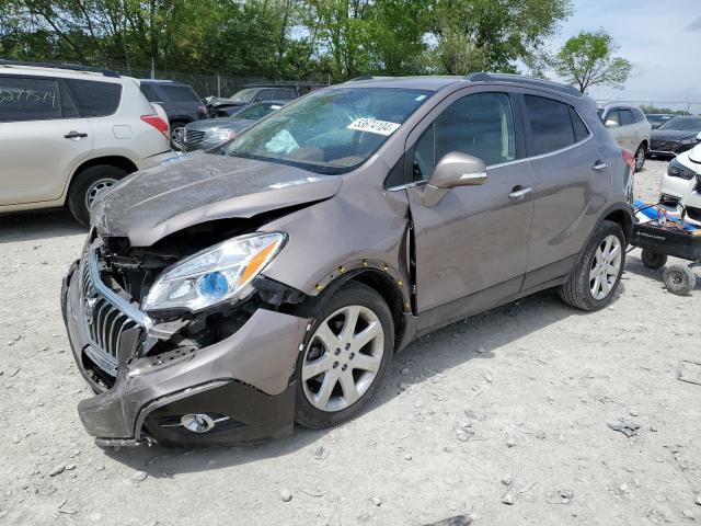 KL4CJCSB3FB172878 - 2015 BUICK ENCORE BROWN photo 1