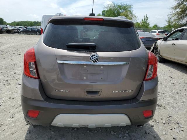 KL4CJCSB3FB172878 - 2015 BUICK ENCORE BROWN photo 6