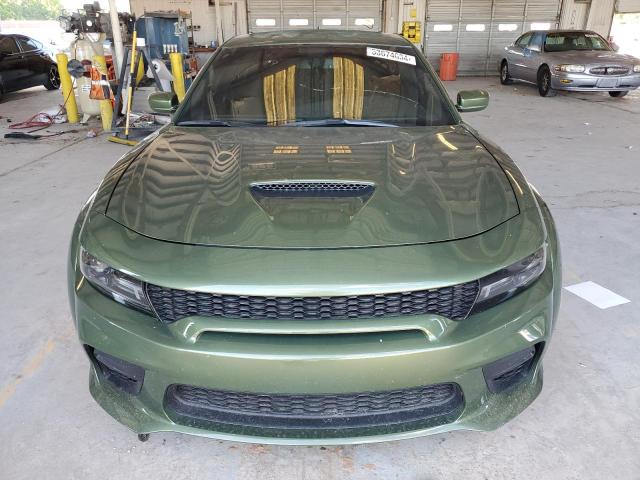 2C3CDXGJ8MH570021 - 2021 DODGE CHARGER SCAT PACK GREEN photo 5