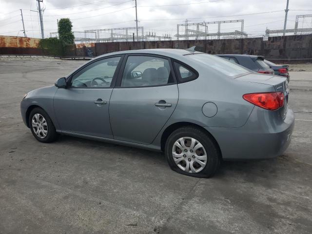 KMHDU4AD1AU944555 - 2010 HYUNDAI ELANTRA BLUE GRAY photo 2