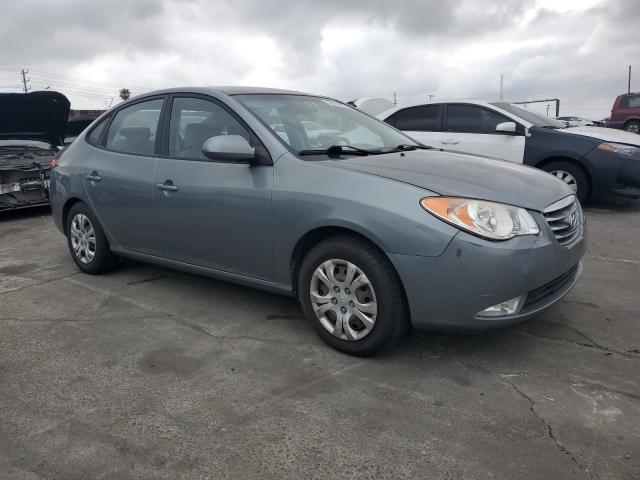 KMHDU4AD1AU944555 - 2010 HYUNDAI ELANTRA BLUE GRAY photo 4