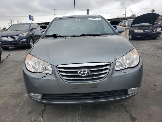 KMHDU4AD1AU944555 - 2010 HYUNDAI ELANTRA BLUE GRAY photo 5