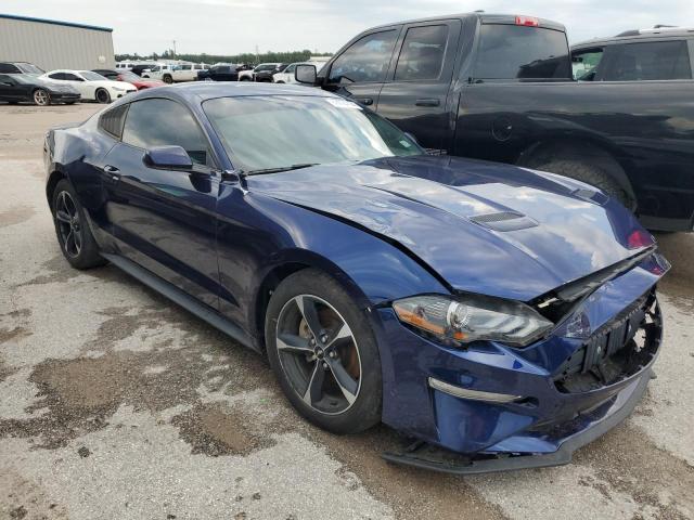 1FA6P8TH4L5182109 - 2020 FORD MUSTANG BLUE photo 4