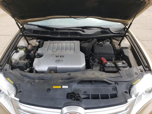 4T1BK3DB7CU446509 - 2012 TOYOTA AVALON BASE Qəhvəyi foto 11