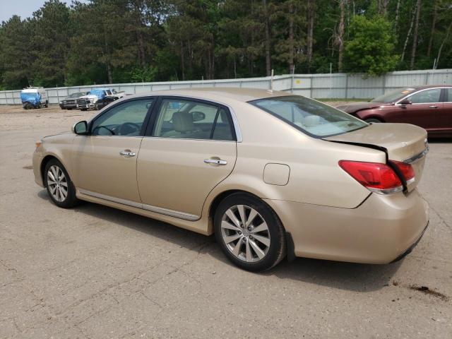 4T1BK3DB7CU446509 - 2012 TOYOTA AVALON BASE Qəhvəyi foto 2
