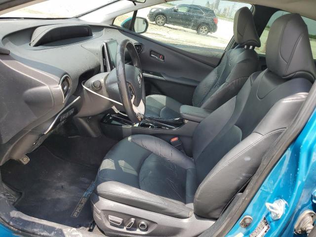 JTDKARFPXH3023259 - 2017 TOYOTA PRIUS PRIM ლურჯი ფოტო 7