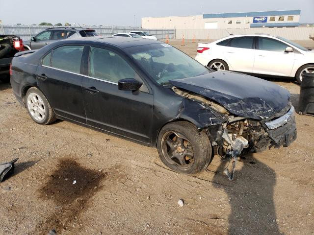 3FAHP0HG8AR342612 - 2010 FORD FUSION SE BLACK photo 4