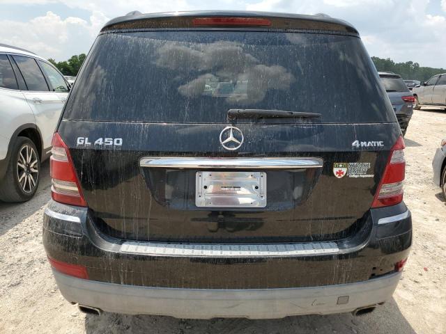 4JGBF71EX8A412180 - 2008 MERCEDES-BENZ GL 450 4MATIC BLACK photo 6