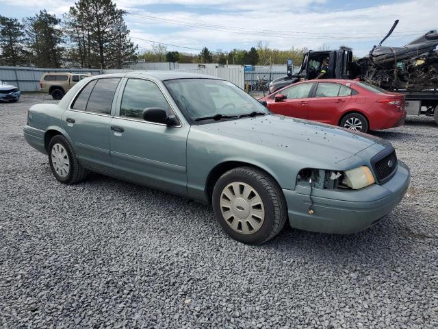 2FAHP71W76X101420 - 2006 FORD CROWN VICT POLICE INTERCEPTOR TURQUOISE photo 4