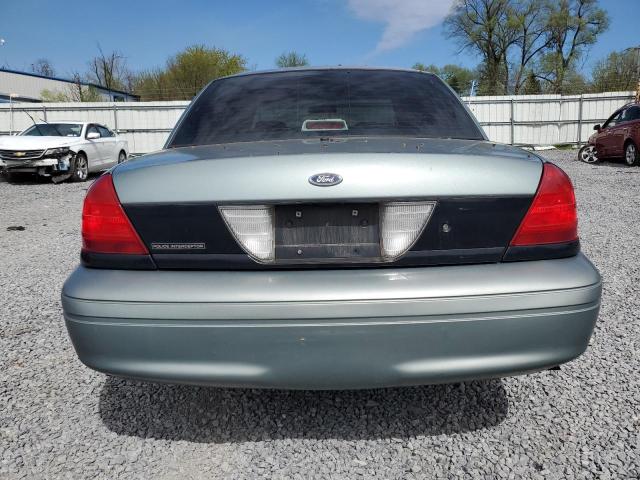 2FAHP71W76X101420 - 2006 FORD CROWN VICT POLICE INTERCEPTOR TURQUOISE photo 6
