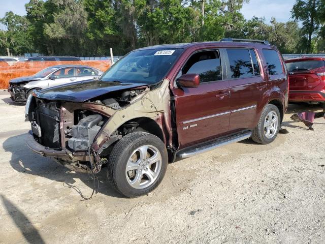 2012 HONDA PILOT EXLN, 