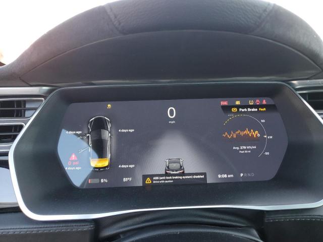 5YJSA1E20FF104441 - 2015 TESLA MODEL S 黑色 照片 9