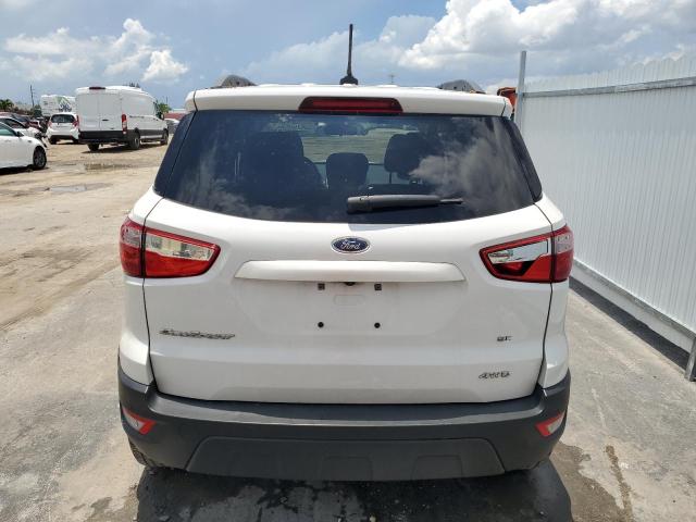 MAJ6P1ULXJC203788 - 2018 FORD ECOSPORT SE WHITE photo 6