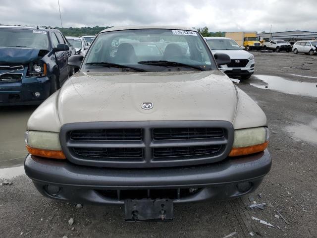 1B7FL16X92S668995 - 2002 DODGE DAKOTA BASE TAN photo 5