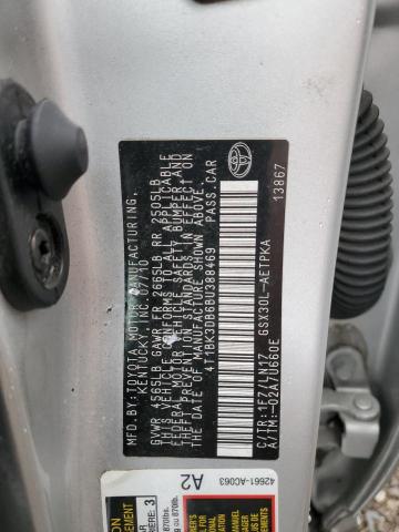 4T1BK3DB6BU388469 - 2011 TOYOTA AVALON BASE SILVER photo 13