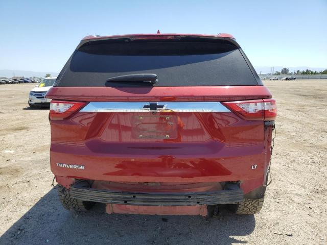 1GNERGKWXKJ128384 - 2019 CHEVROLET TRAVERSE LT BURGUNDY photo 6