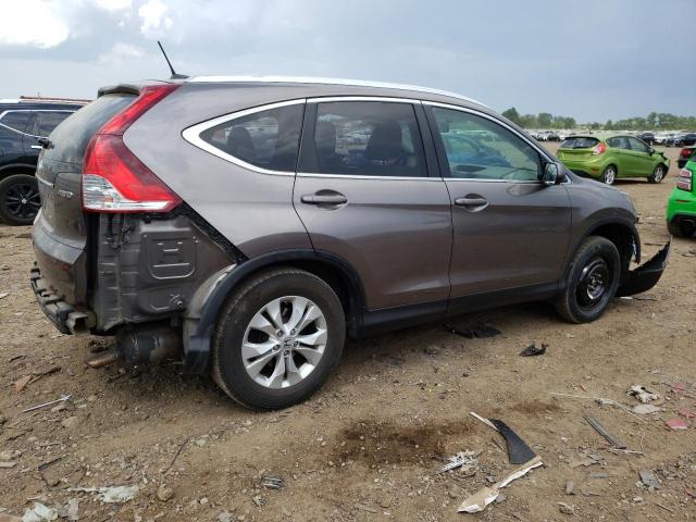 5J6RM4H76DL010762 - 2013 HONDA CR-V EXL BEIGE photo 3