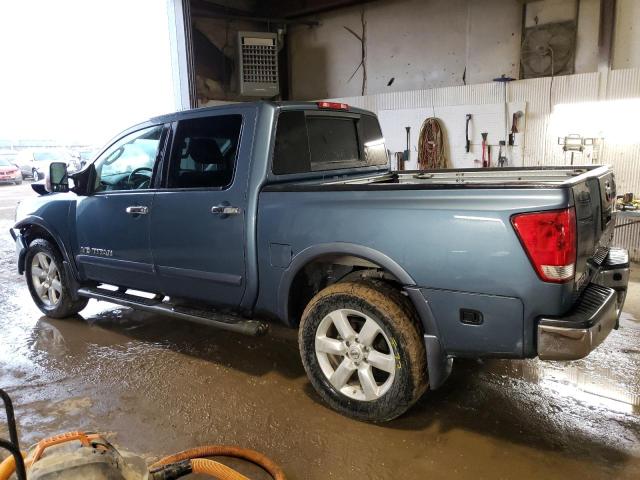 1N6BA0ECXBN315805 - 2011 NISSAN TITAN S TEAL photo 2