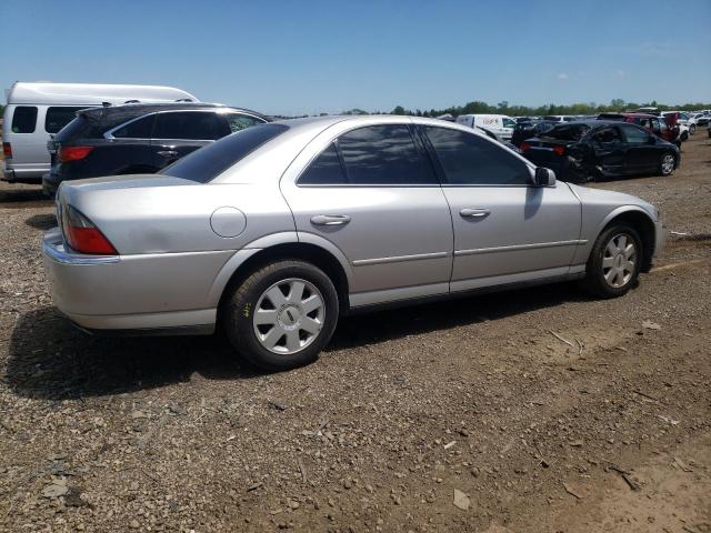 1LNHM86S64Y630106 - 2004 LINCOLN LS SILVER photo 3